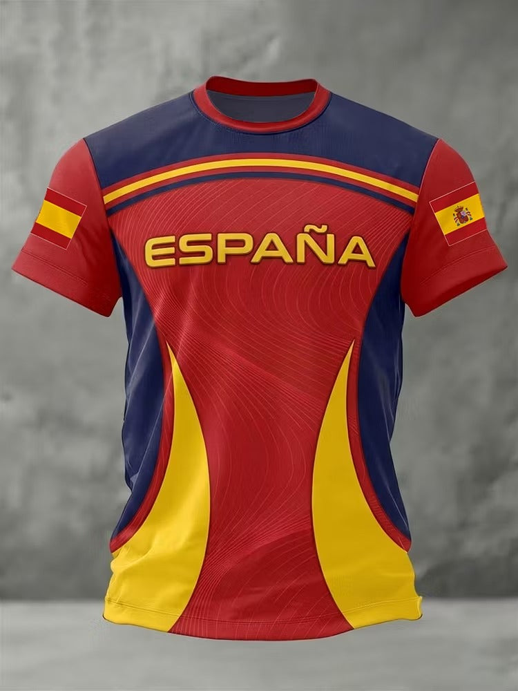 Spain National Team Football Shirt Champion Soccer Fan Shirt Soccer Dad Shirt Gameday Shirts