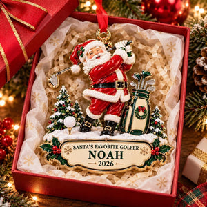 Santa Golfer