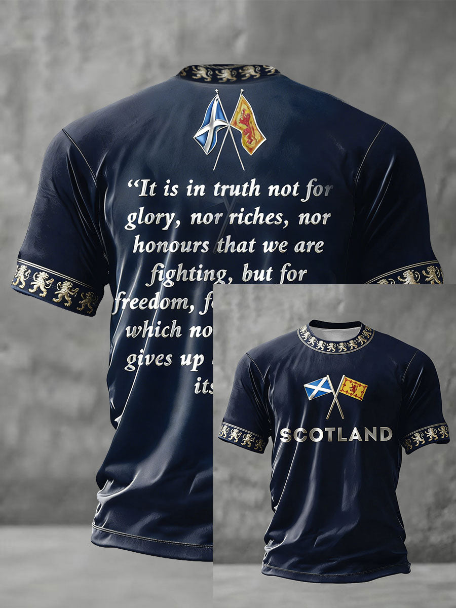 Scotland Matchday Spirit Shirt Half Time Gameday Shirt Father's Day Present
