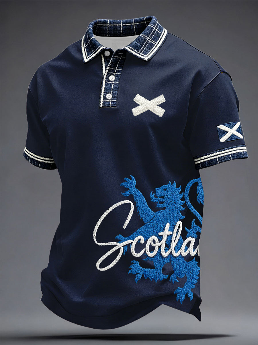 Scottish Football Pride Tee Soccer Champion Gameday Shirts Father's Day Present