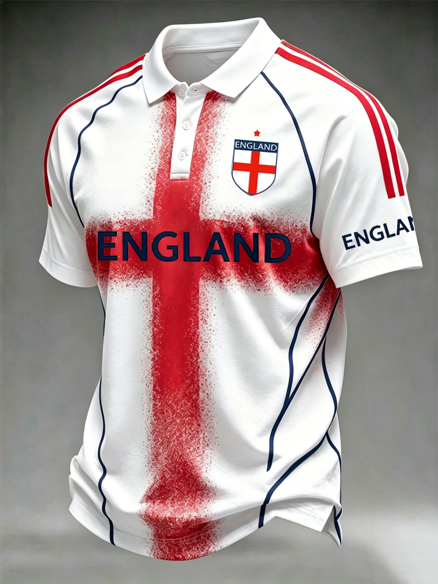 England Matchday Fan Tee Football Champion Shirt Father's Day Present
