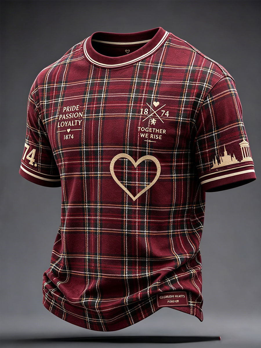 Scotland Soccer Heritage Tee Half Time Gameday Shirt Father's Day Present