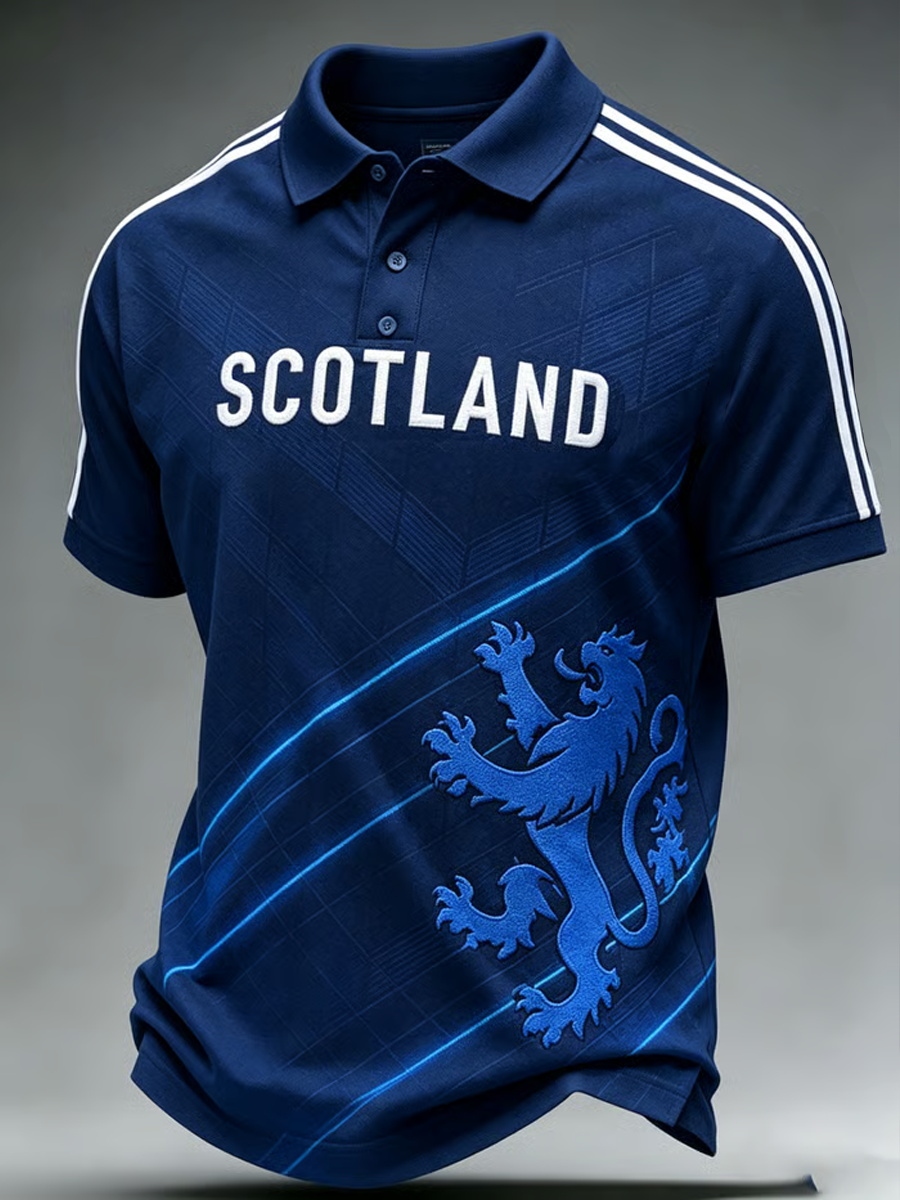 Scotland Saltire Fan Shirt Soccer Champion Gameday Shirts Soccer Fan Shirt