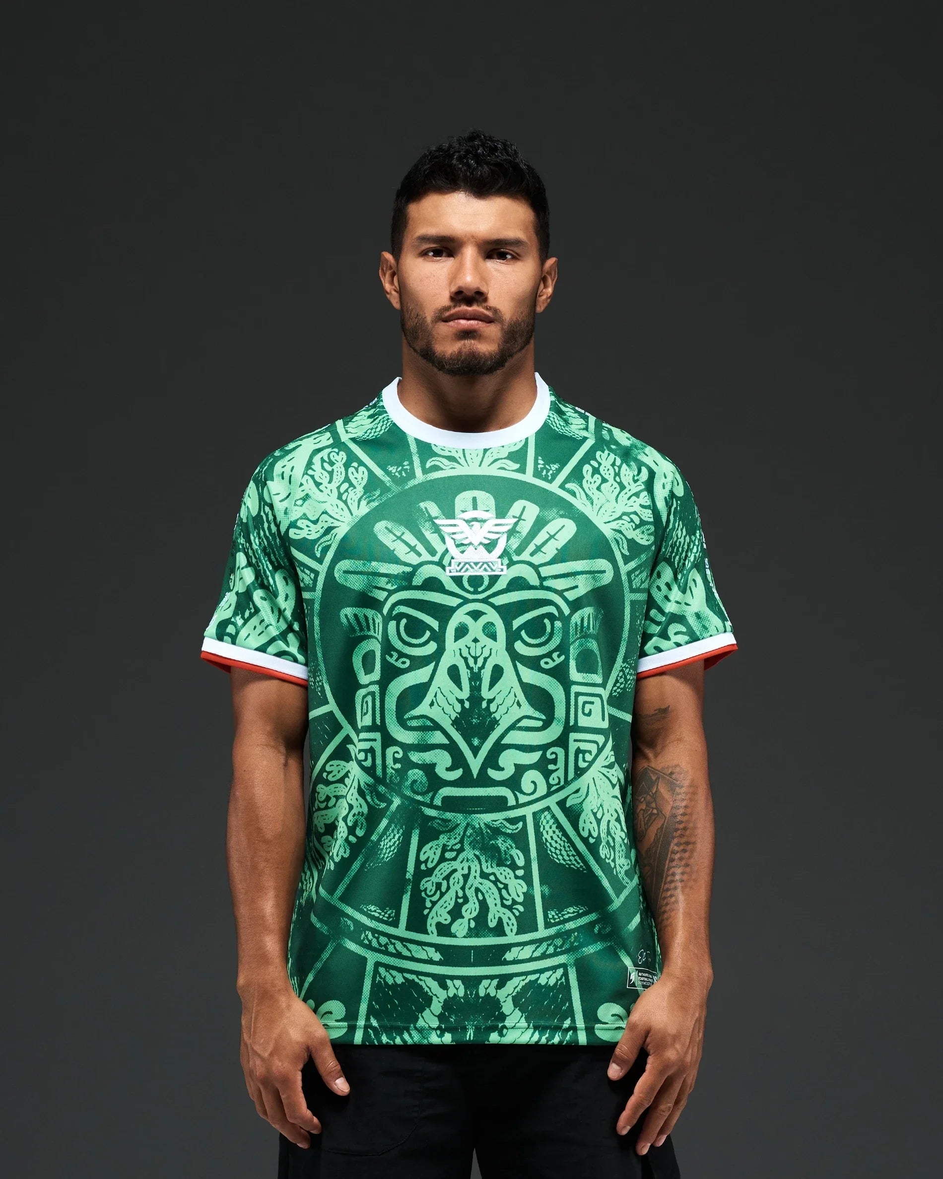 Mexico Heritage Jersey Polyester Soccer Champion Shirt Soccer Fan Shirt