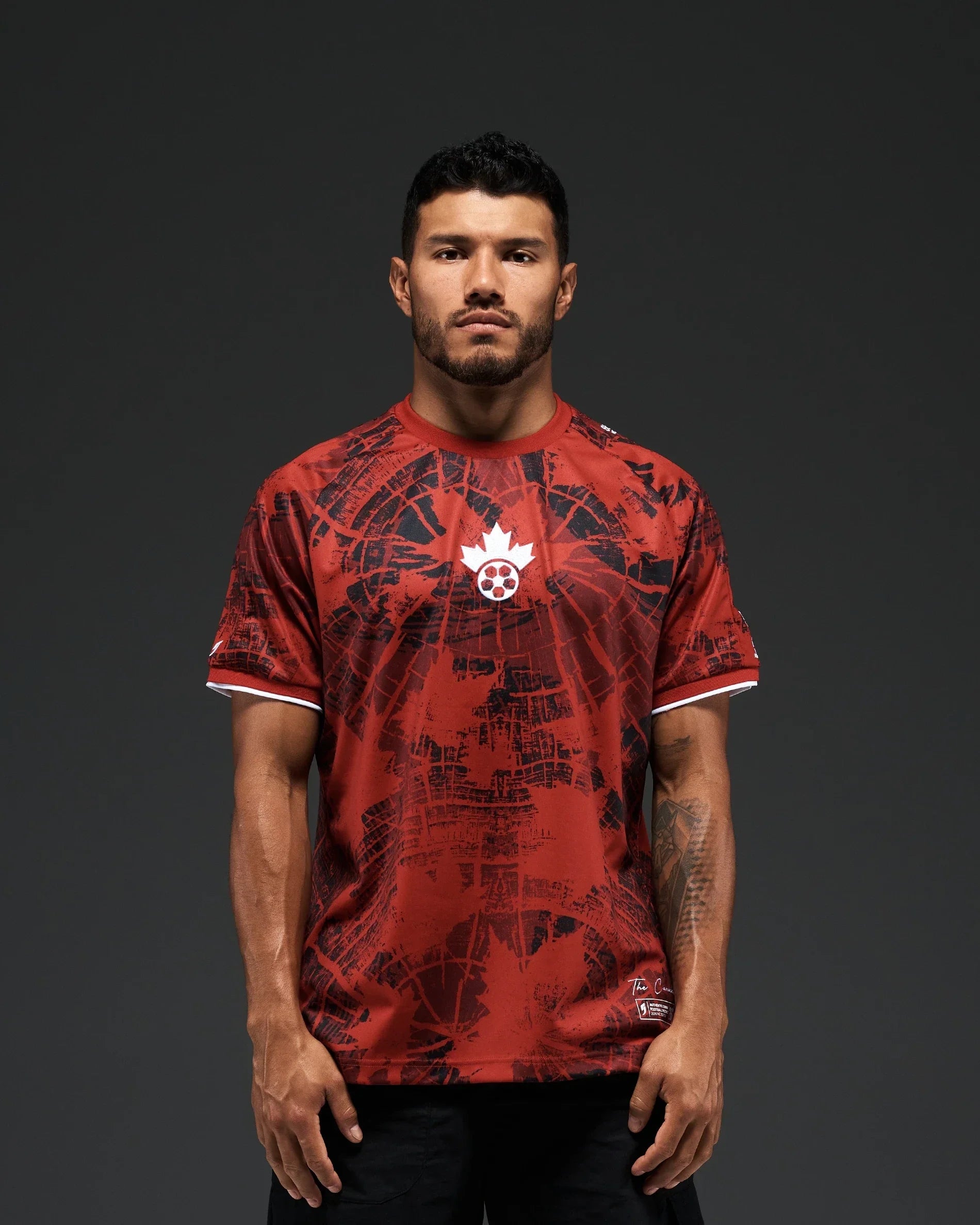 Canada Heritage Jersey Polyester Soccer Champion Shirt Soccer Fan Shirt