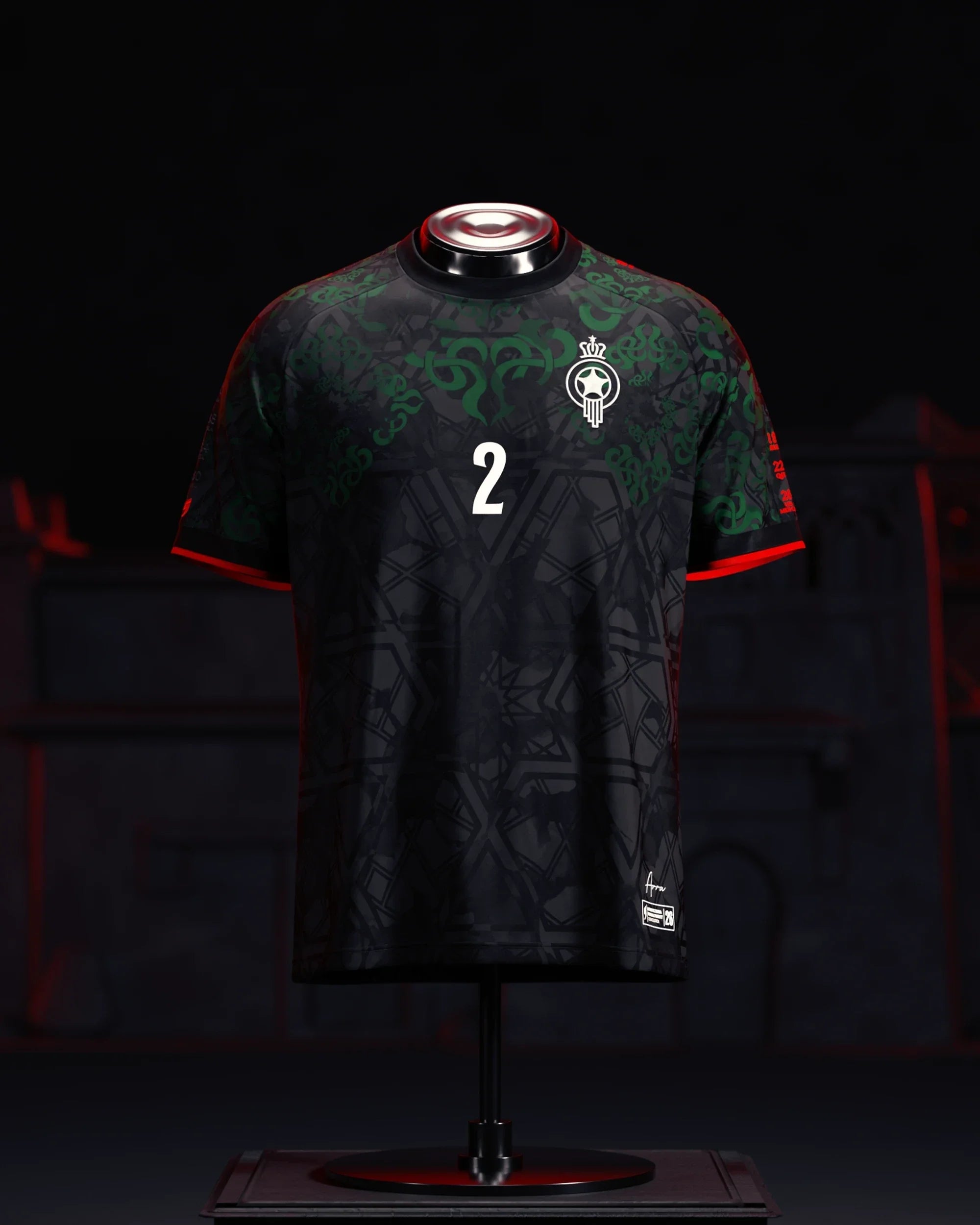 Arra Heritage Jersey Polyester Soccer Champion Shirt Soccer Fan Shirt