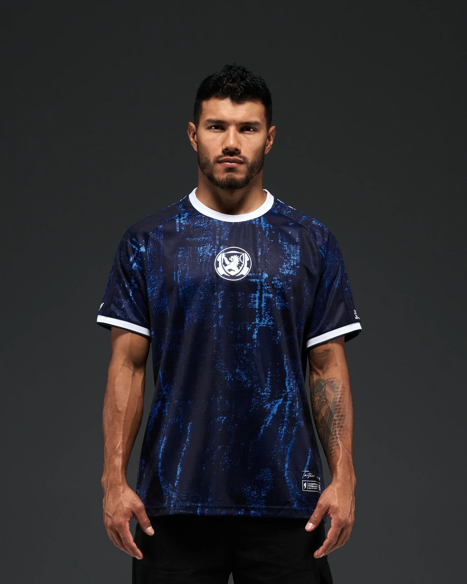 Scotland Heritage Jersey Polyester Half Time Gameday Shirt Soccer Dad Shirt