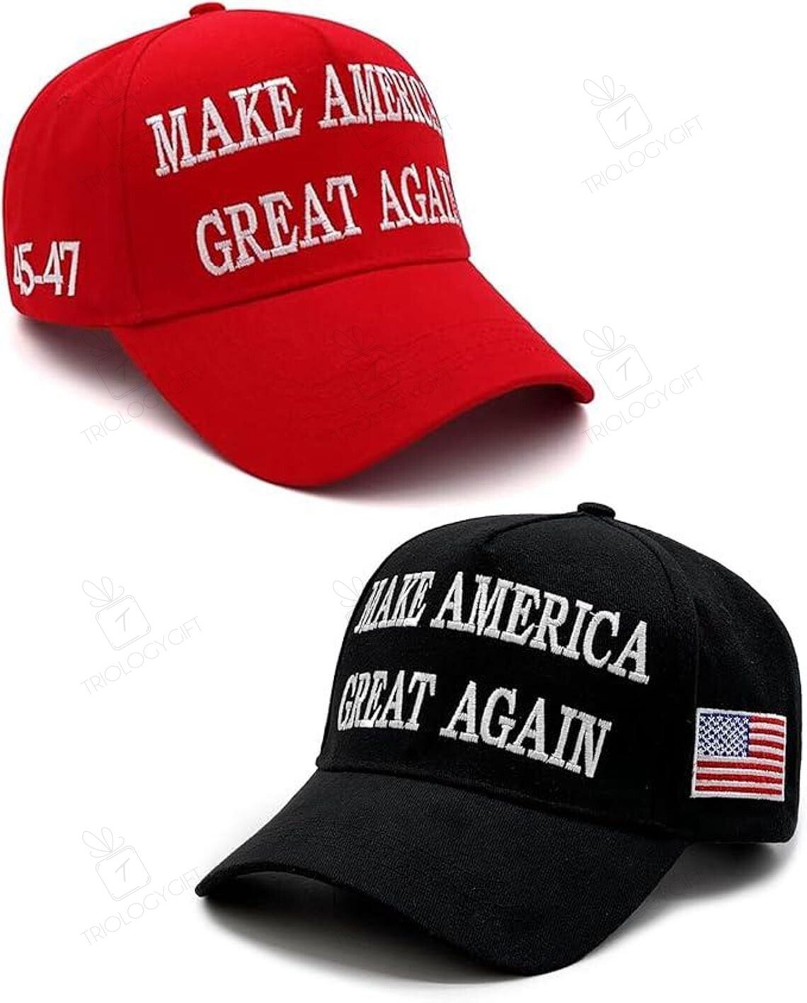 Make American Great Again, Trump 2024 Embroidered Cap, USA Election Cap