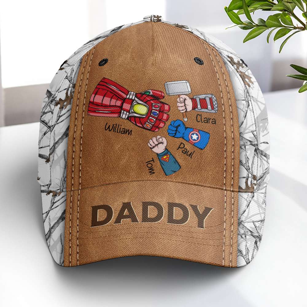 Superheroes Dad Cap, Cap For Men, Fathers Day Gift, Gift For Dad