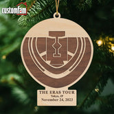 The Eras Tour Tokyo Stadium Ornament, Personalized Christmas Ornament