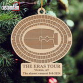 The Eras Tour Vienna, AT Stadium Ornament, Personalized Christmas Ornament