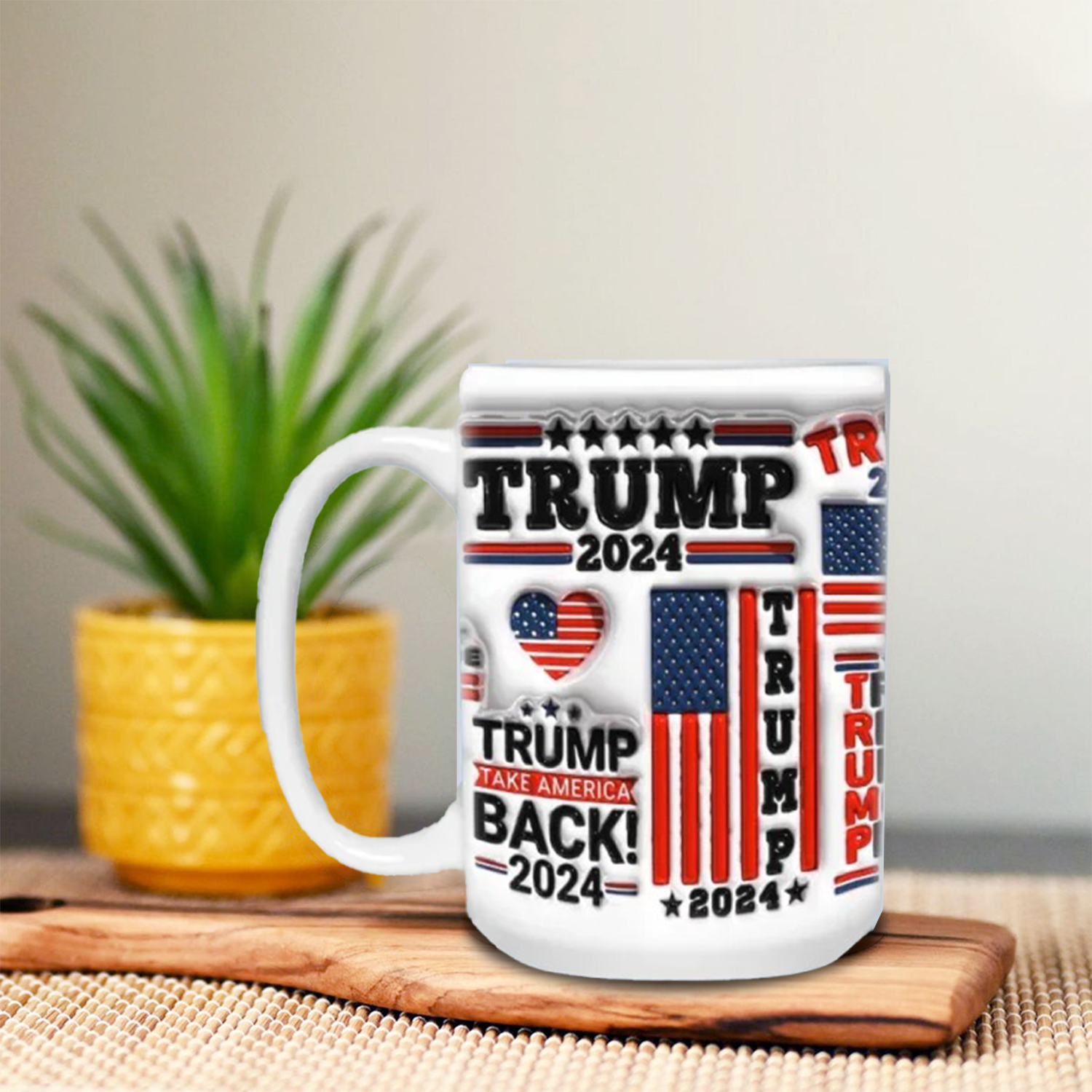 Trump 2024 Mug, Take America Back