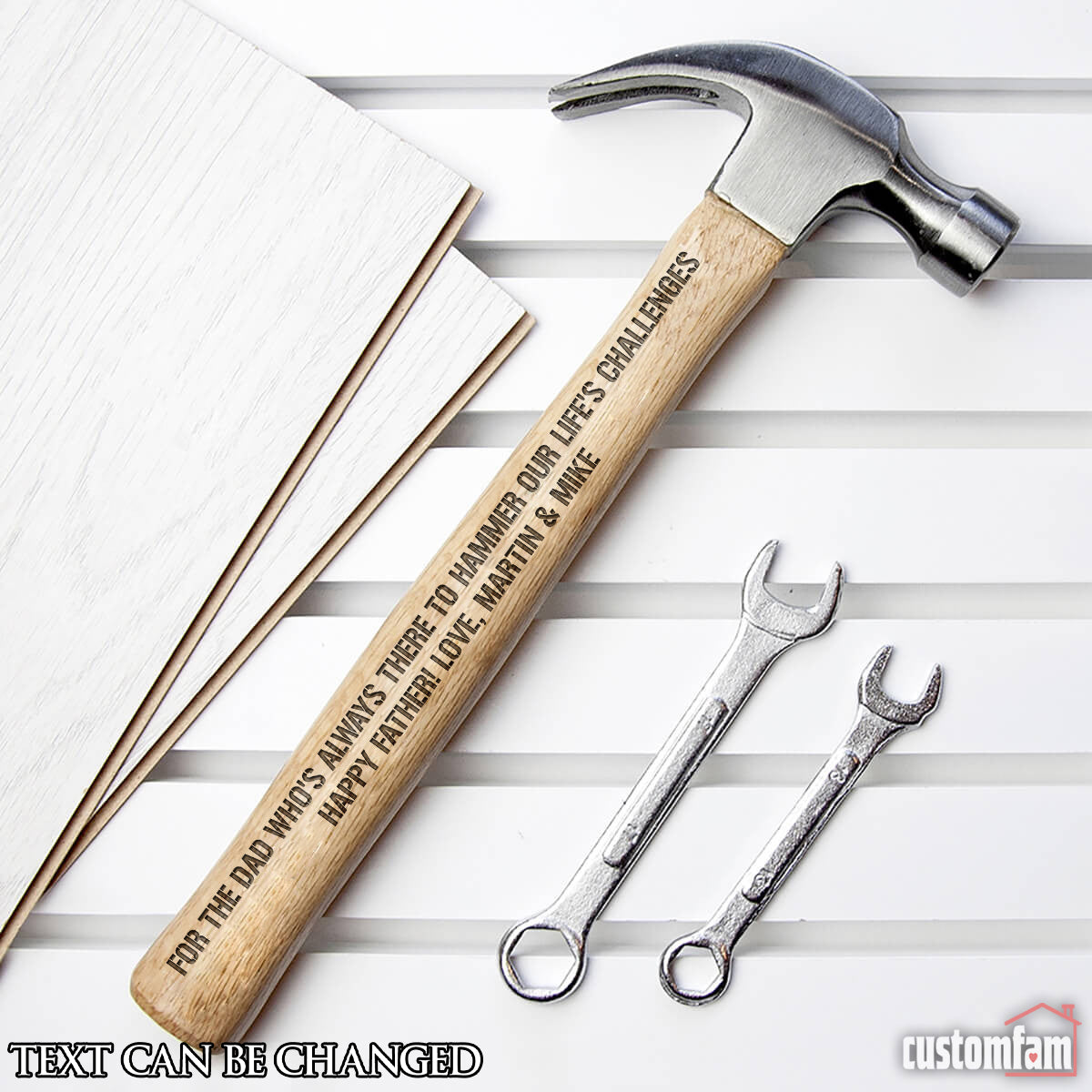 Personalized Engraved Hammer, Gifts For Daddy, Best Dad Ever