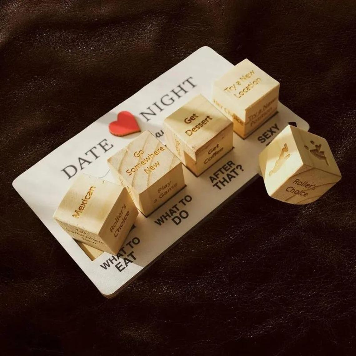 Date Night Dices, Date Night Gifts, Couple Game, Valentine Gift For Couples, Custom Anniversary Gifts