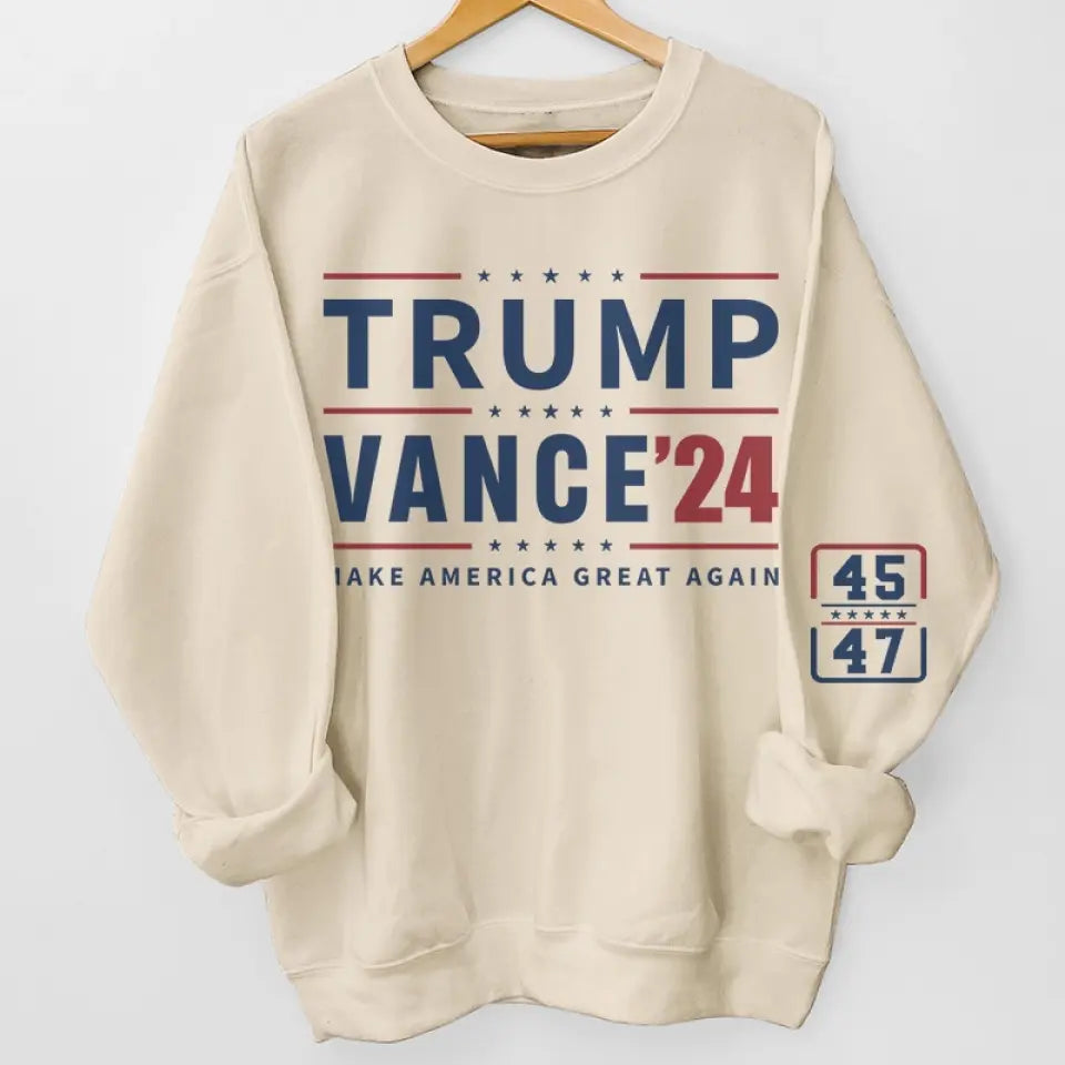 Trumpvance Make America Great Again Patriotic Sweatshirt, Funny Political Shirts