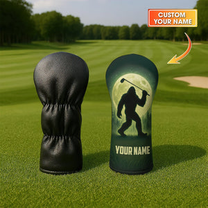 Personalized Bigfoot Golf Head Cover - Golf Gift For Men - View 2