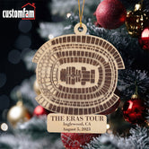 The Eras Tour Inglewood Stadium Ornament, Personalized Christmas Ornament