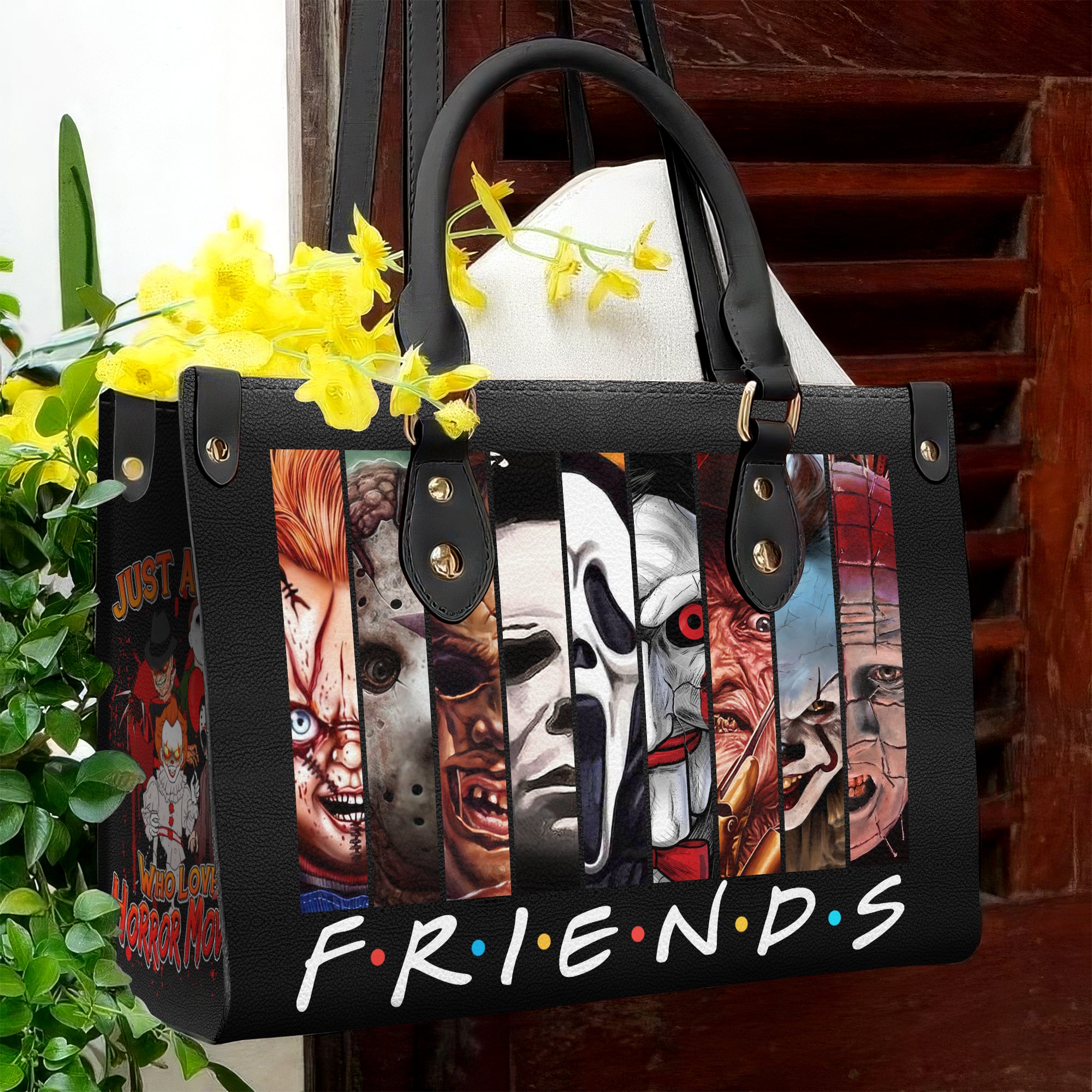 Horror Friends Movie Custom Halloween Bag With Wallet – CustomFam