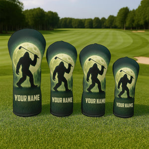 Personalized Bigfoot Golf Head Cover - Golf Gift For Men - View 3