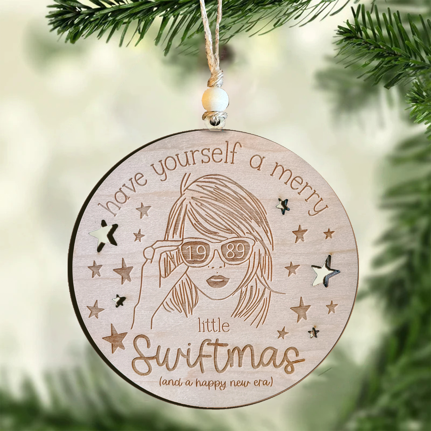 Have Yourself  A Merry Little Swiftmas Ornament, The Eras Tour 2024, Gift For Swifties