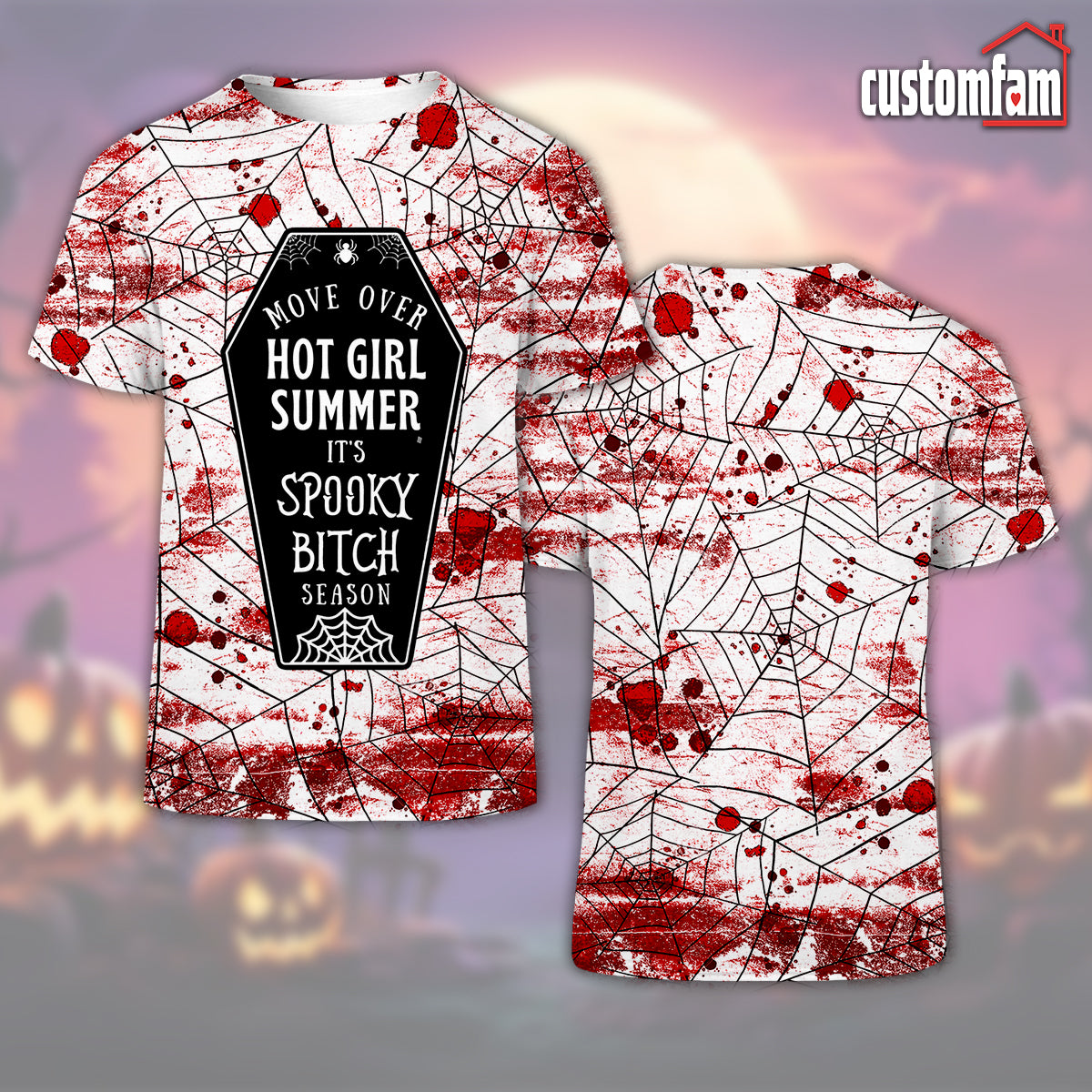 Move Over Hot Girl Summer Unisex T-Shirt, Horror Spooky Season Shirt, Halloween Gift