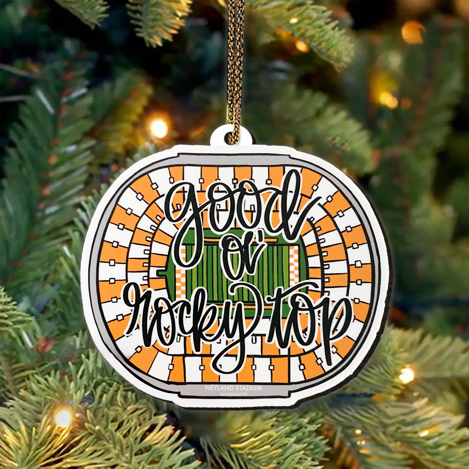 Neyland Stadium Ornament, Gift For Football Lovers, Christmas Decor