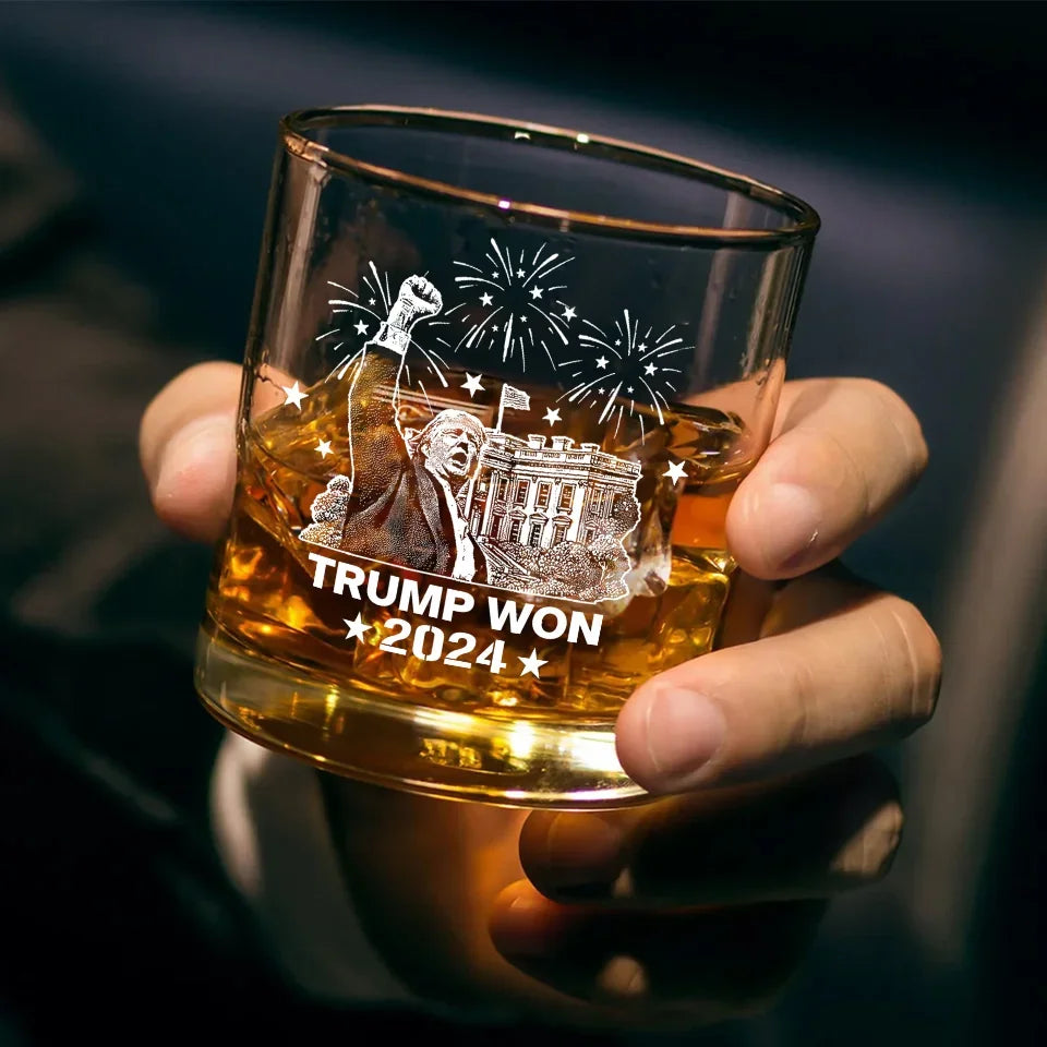 Shiny Glass Bottle Reflects Old Fashioned Whiskey Elegance Generated By