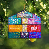 Lover House Christmas Acrylic Ornament, Swiftie Ornament, Gifts For Swifties