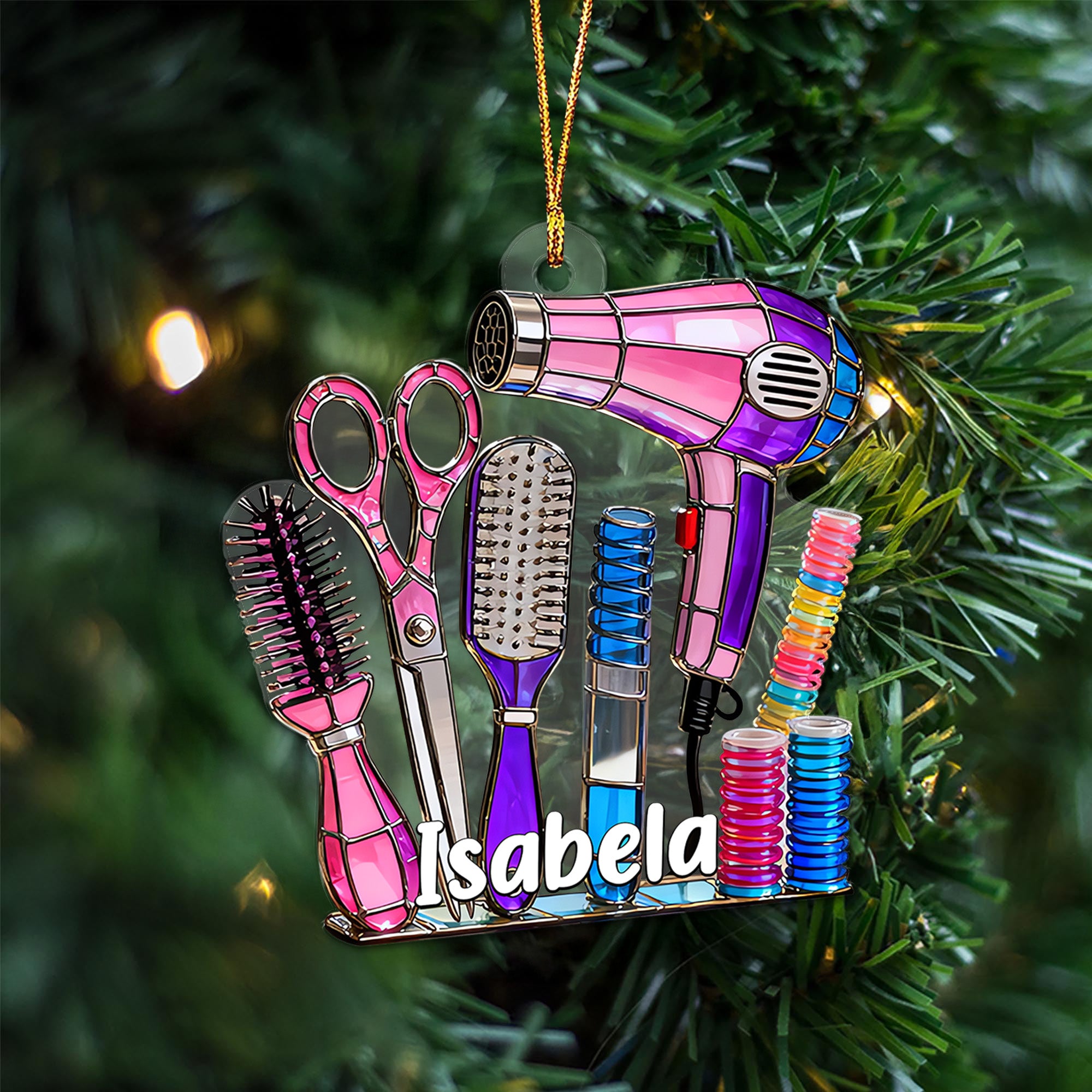 Hairdresser Christmas Ornaments Hair Stylist Ornaments Hair Stylist Gi CustomFam Hairdresser Christmas Ornaments Hair Stylist Ornaments Hair Stylist Gi CustomFam