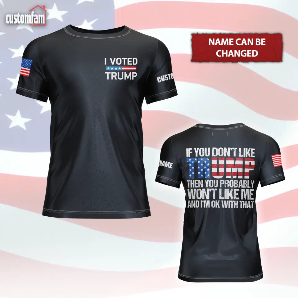 I Voted Funny Republican T-Shirt, Supporters Vote 2024 Shirt, President 2024 Gift