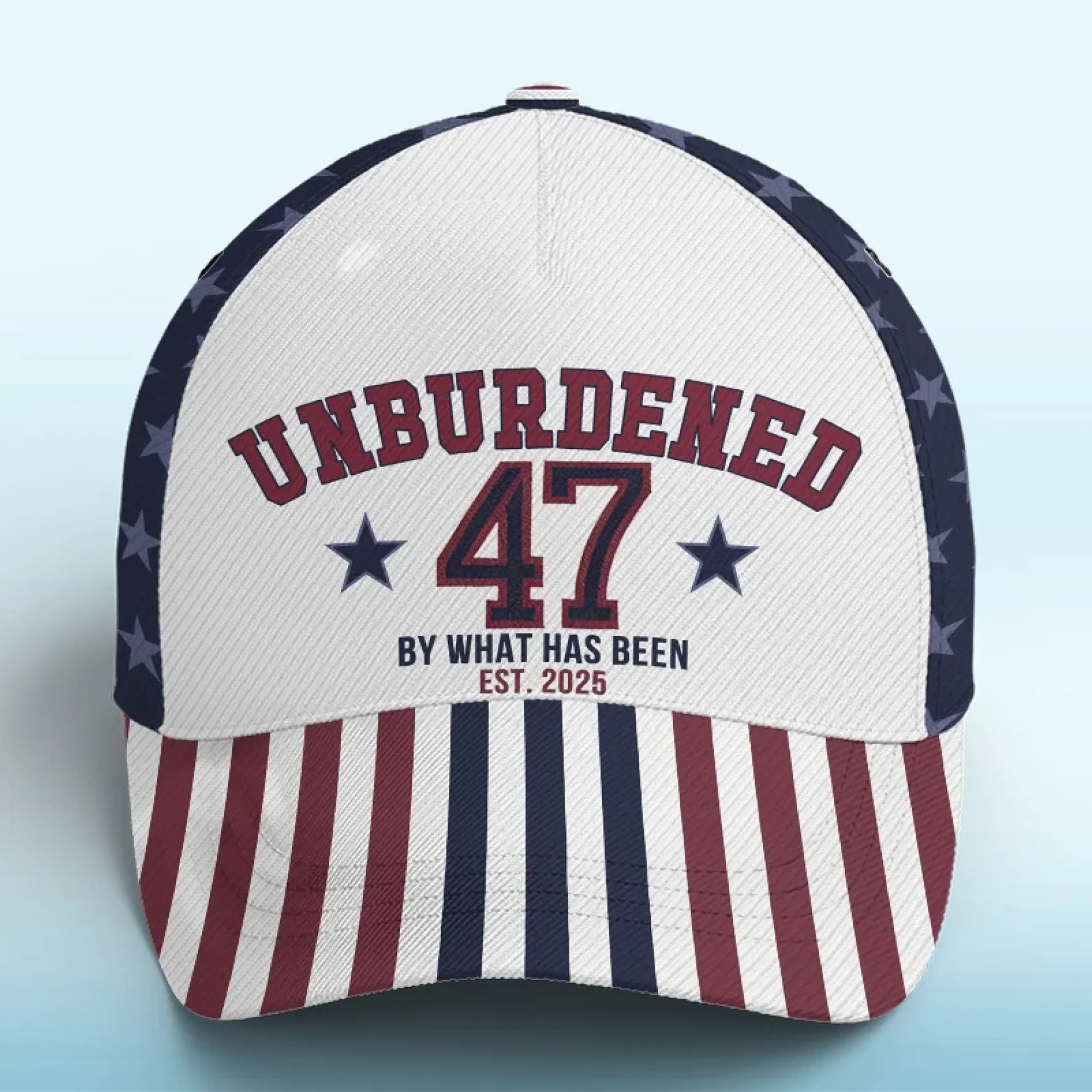 Trump 47 Unburdened Trumpcap, Adjustable Baseball Cap, American Election Cap