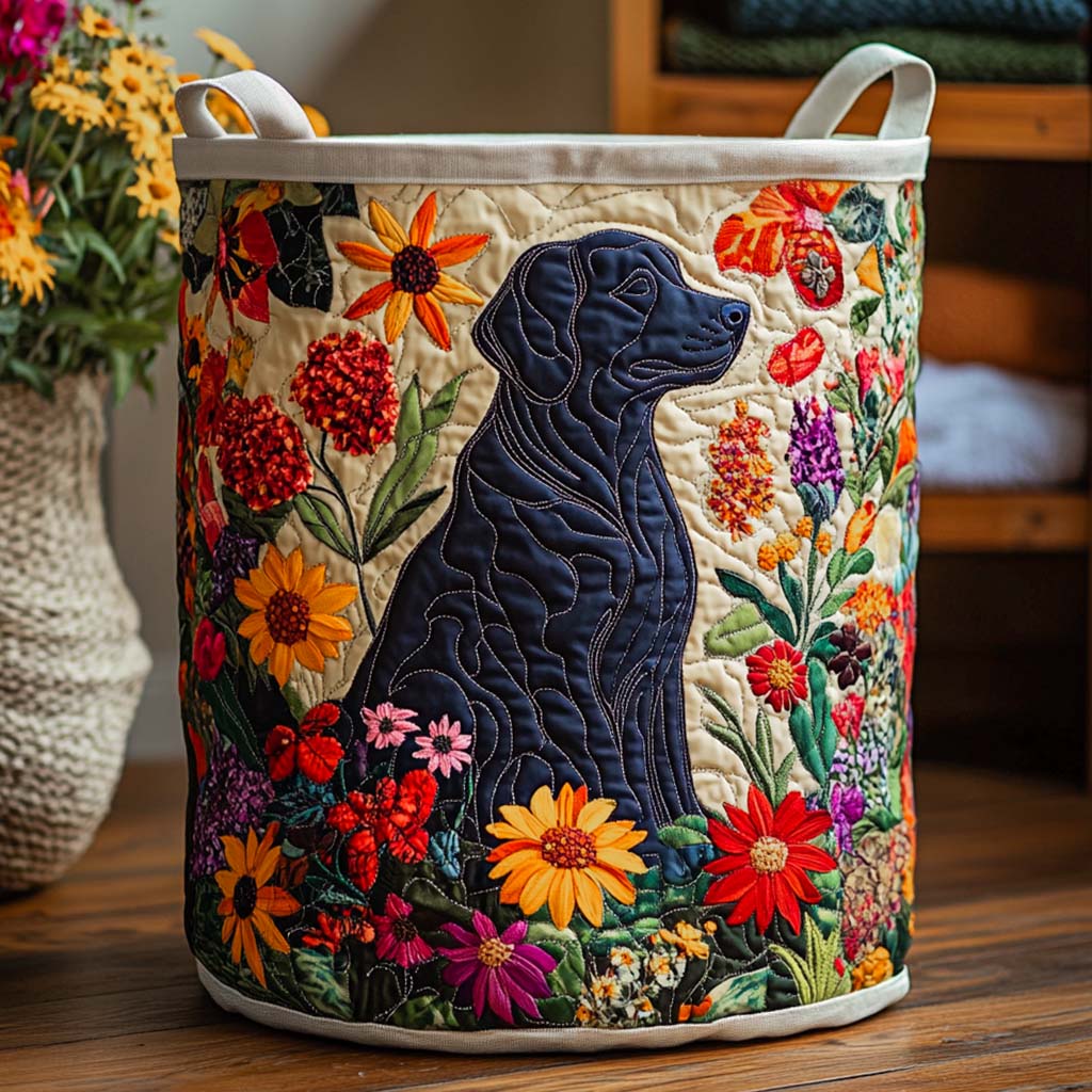 Autumn Pup Laundry Basket Laundry Gifts, Housewarming Gift Ideas, Mother's Day Gifts