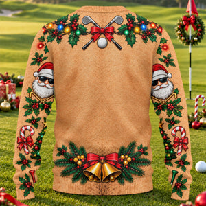 Dad Jokes Eye Roll Ugly Christmas Sweater, Christmas Gifts, Christmas Party Outfit