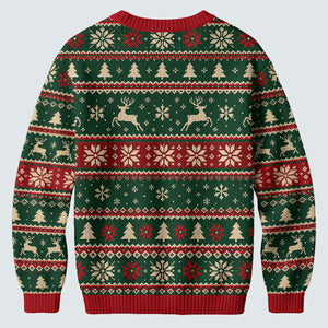 Ugly Christmas Sweater Festive Cat Lights, Ugly Sweater Party, Christmas Golf Gift