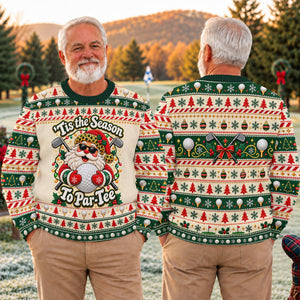 Ugly Christmas Sweater Tis The Season To Par-Tee, Ugly Sweater Party, Funny Xmas Gift