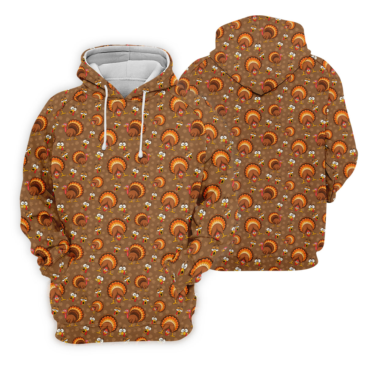 Feathergiving Thanksgiving Golf Shirt, Mens Golf Apparel, Funny Mens Golf Shirts