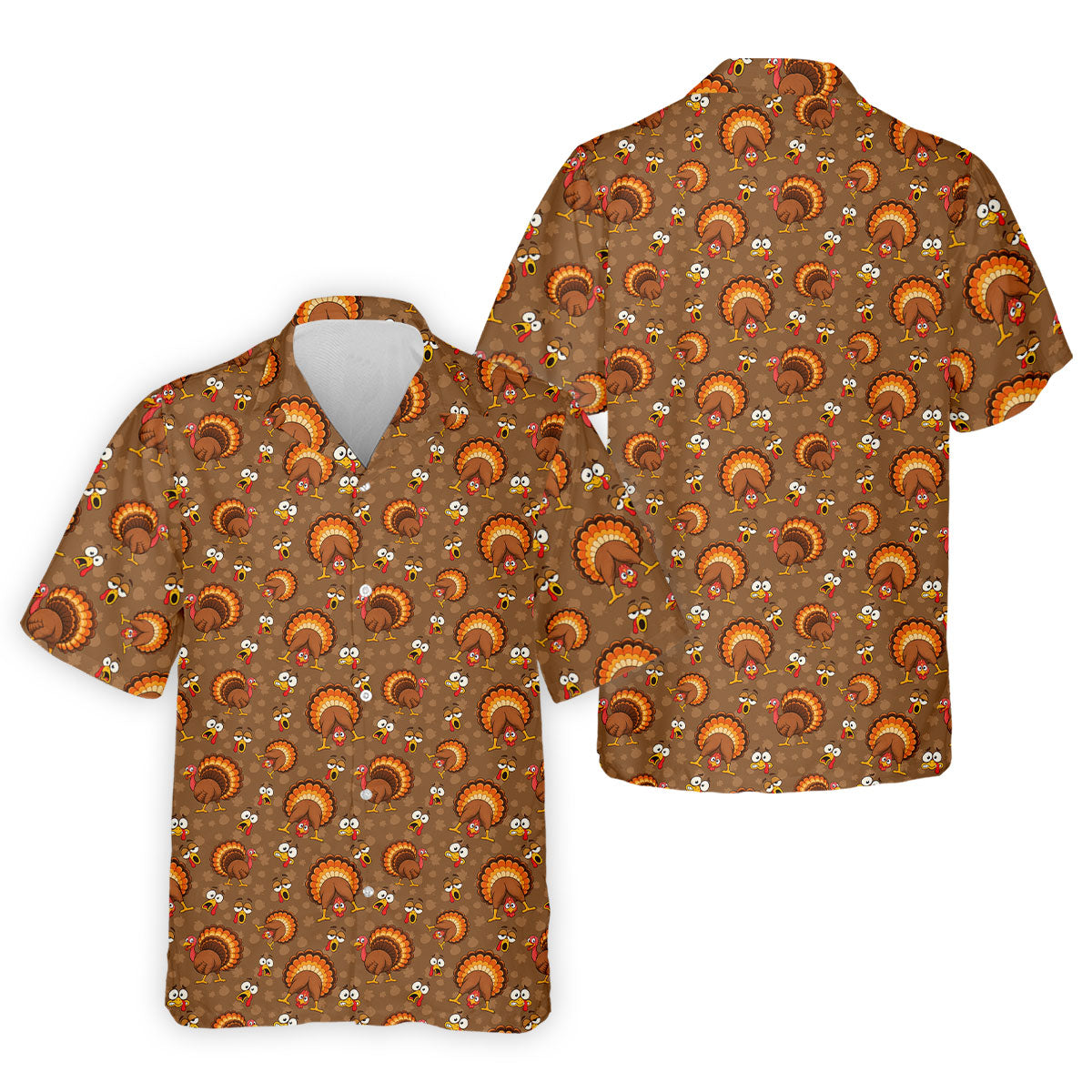 Feathergiving Thanksgiving Golf Shirt, Mens Golf Apparel, Funny Mens Golf Shirts
