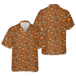 Feathergiving Thanksgiving Golf Shirt, Mens Golf Apparel, Funny Mens Golf Shirts