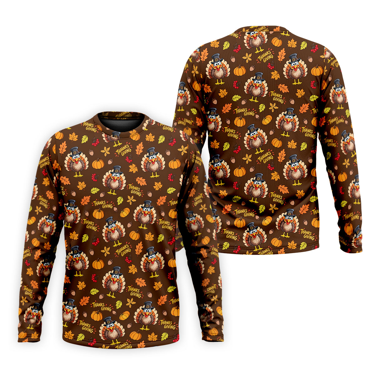 Pilgrimgiving Thanksgiving Golf Shirt, Golf Shirts For Men, Funny Mens Golf Shirts