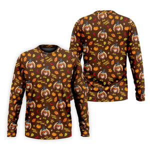 Pilgrimgiving Thanksgiving Golf Shirt, Golf Shirts For Men, Funny Mens Golf Shirts