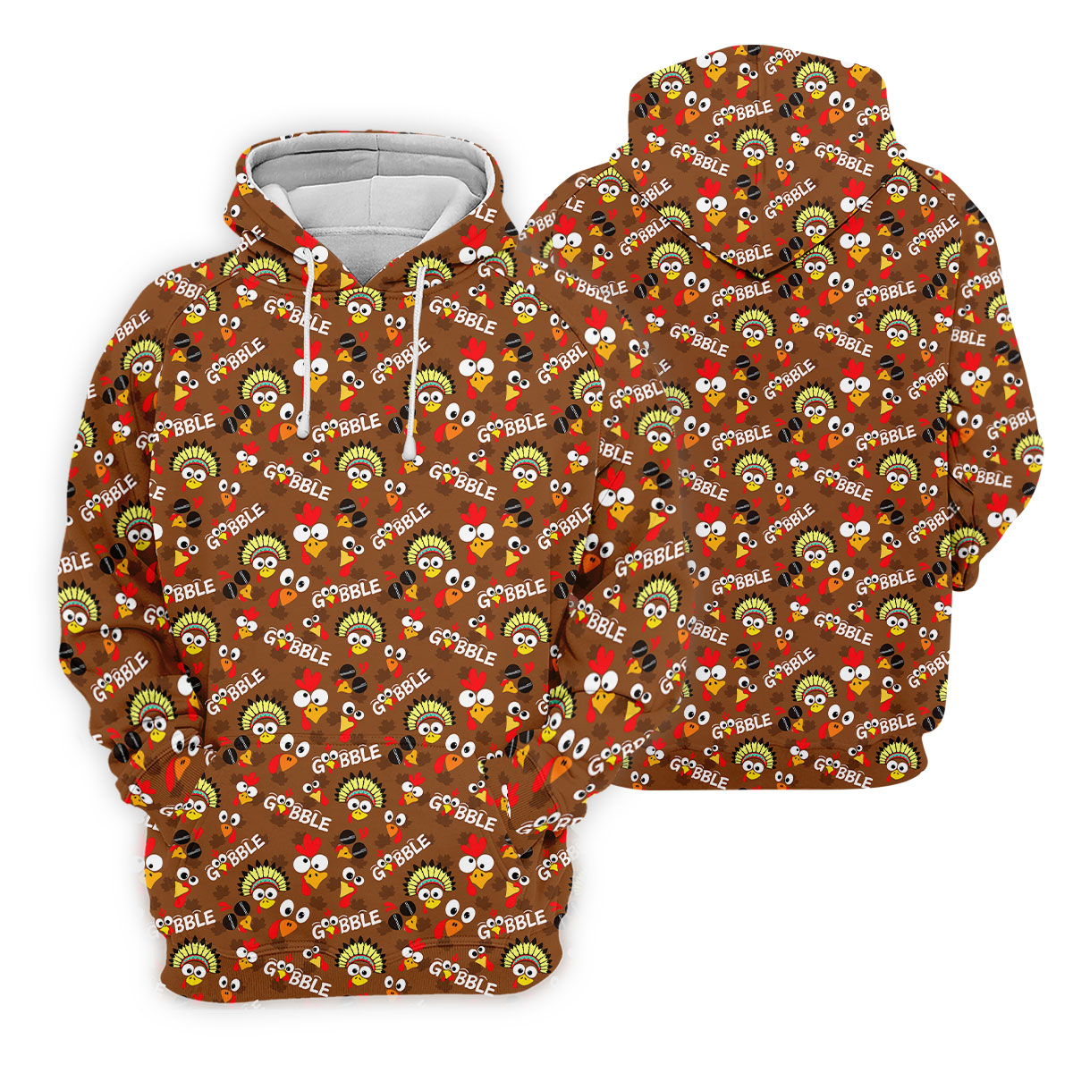 Gobblegiving Thanksgiving Golf Shirt, Womens Golf Apparel, Golf Shirts For Women