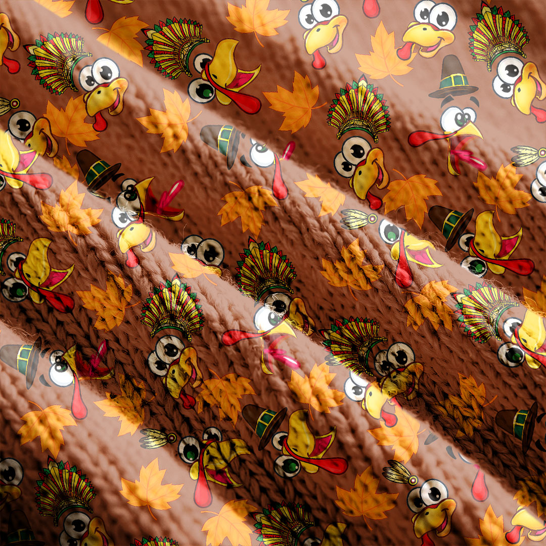 Ugly Christmas Sweater Thanksgiving Leaves, Ugly Sweater Party, Holiday Party Sweater