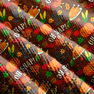 Ugly Christmas Sweater Thanksgiving Oh Snap, Ugly Sweater Party, Christmas Golf Gift