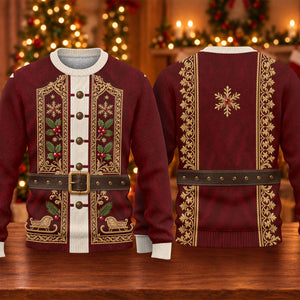 Ugly Christmas Sweater Vintage Tapestry, Ugly Sweater Party, Christmas Golf Gift