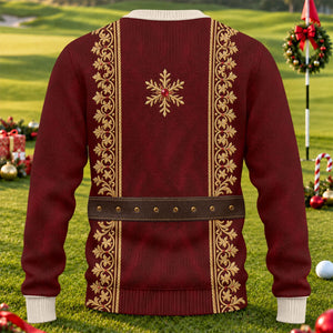 Ugly Christmas Sweater Vintage Tapestry, Ugly Sweater Party, Christmas Golf Gift