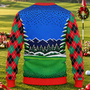 Go Home Ball Santa Putting Ugly Christmas Sweater, Funny Xmas Gift, Christmas Gifts