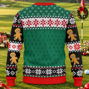 Oh Snap Gingerbread Ugly Christmas Sweater, Holiday Party Sweater, Ugly Sweater Party