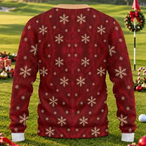 Merry Bikini Tattoo Santa Ugly Christmas Sweater, Golf Lover Gifts, Christmas Gifts