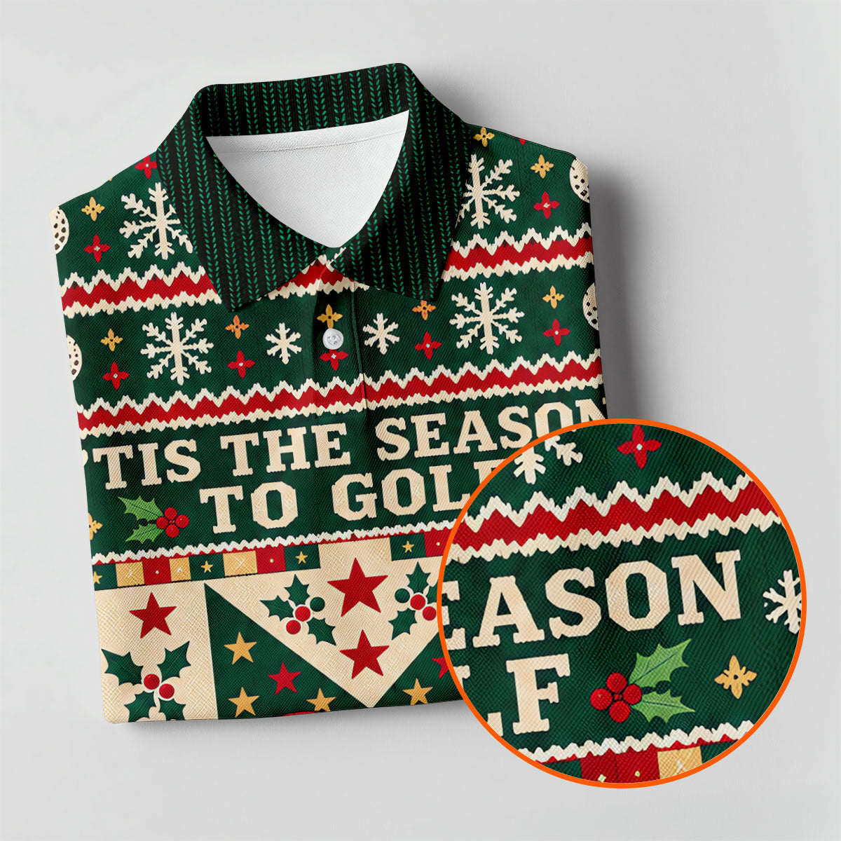Tis The Season To Golf Christmas Golf Shirt, Womens Golf Shirts, Ladies Golf Apparel
