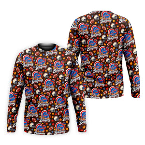 Helmet Football Fall Thanksgiving Golf Shirt, Golf Gifts For Men, Mens Golf Clothing
